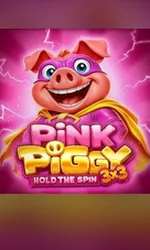 3X3 Pink Piggy Hold The Spin